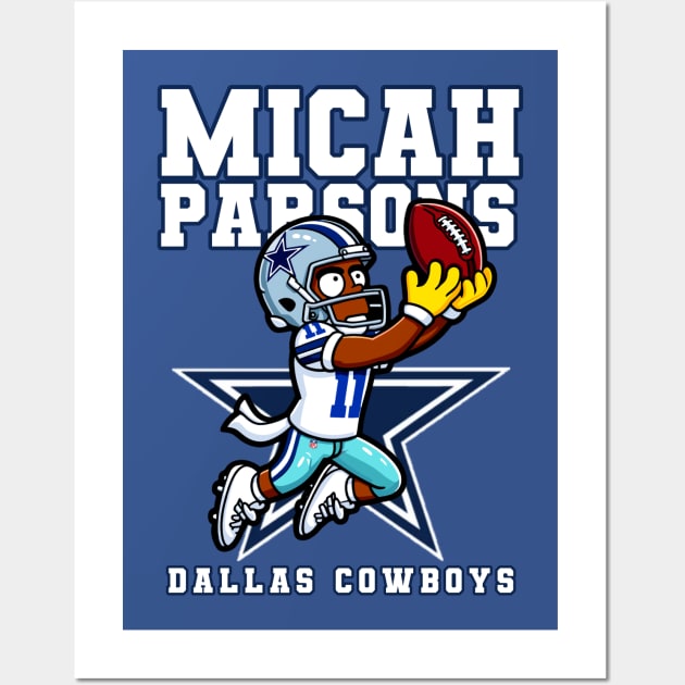 MICAH PARSONS in Springfield Wall Art by Springfield Mode On